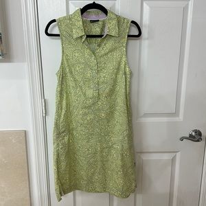 Colombia sportswear company small green dress with pockets